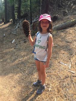 Liv with Pine Cone
